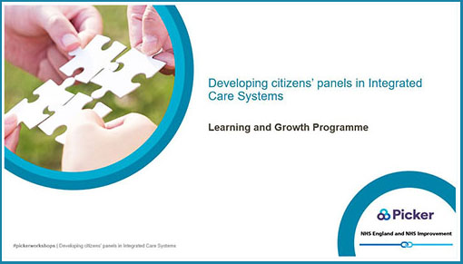 Citizens' Panels workshop presentation cover image